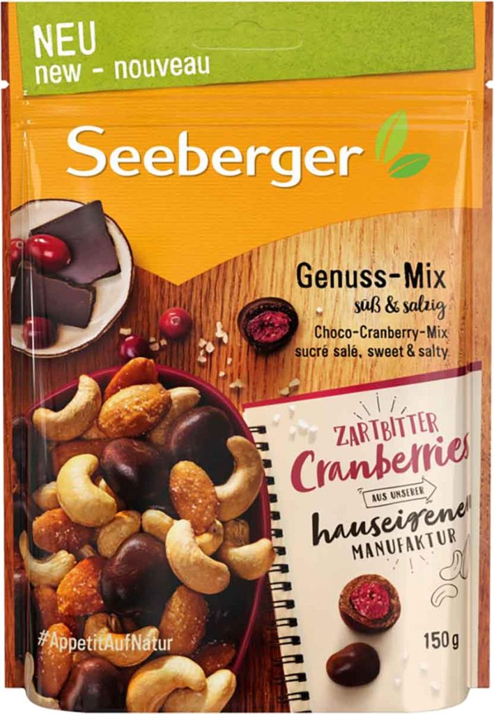 Seeberger Genuss-Mix süß & salzig 150g