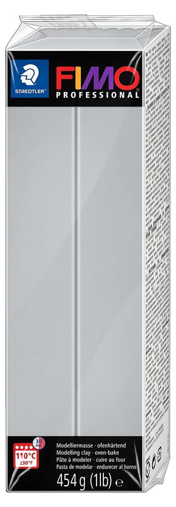 FIMO 8041-80 Argilla per modellare PROFESSIONAL, grigio Immagine del prodotto 
