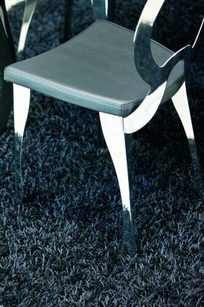 Shaggy Spaghetti 03 black (140x200 cm)