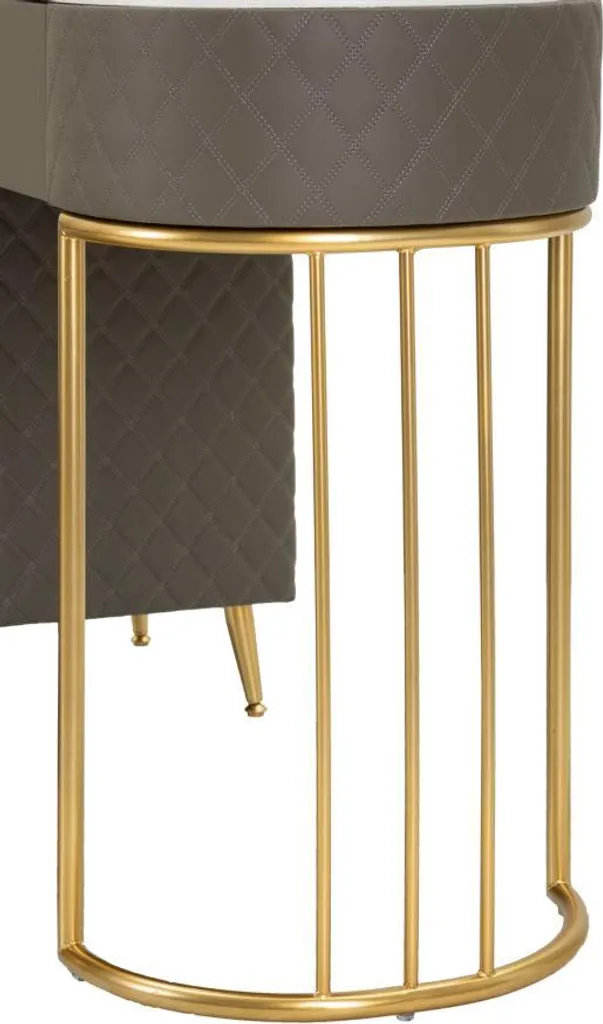 Console de hall d'entrée grise 120cm Sharon - Table d'appoint moderne
