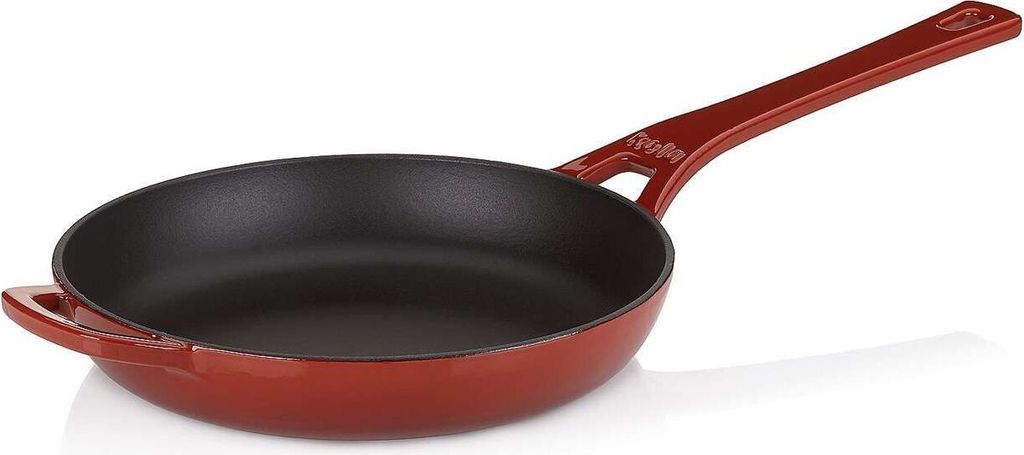 KELA Pfanne Calido Gusseisen rot 5,0cm 28,0cm KL-11963