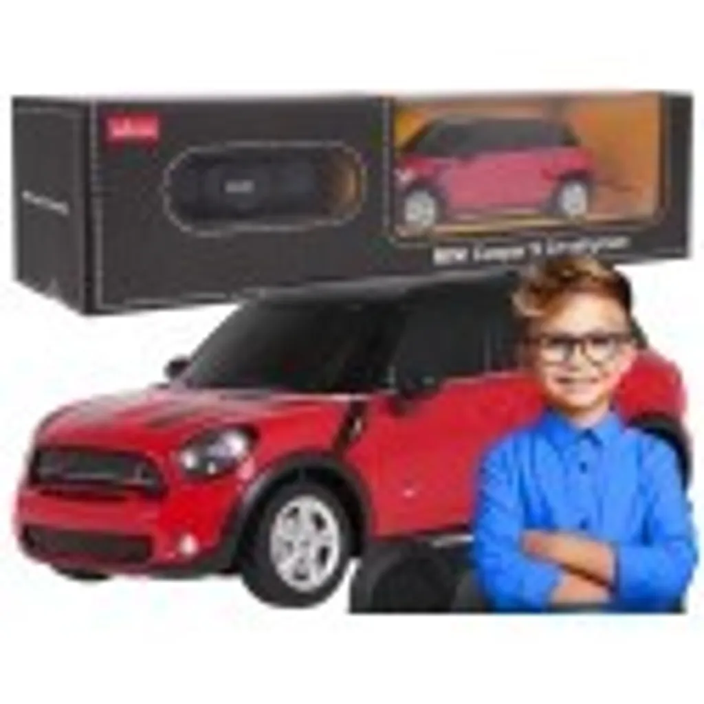 MINI Cooper S Countryman télécommandée - Modèle RASTAR 1:24 rouge - 9