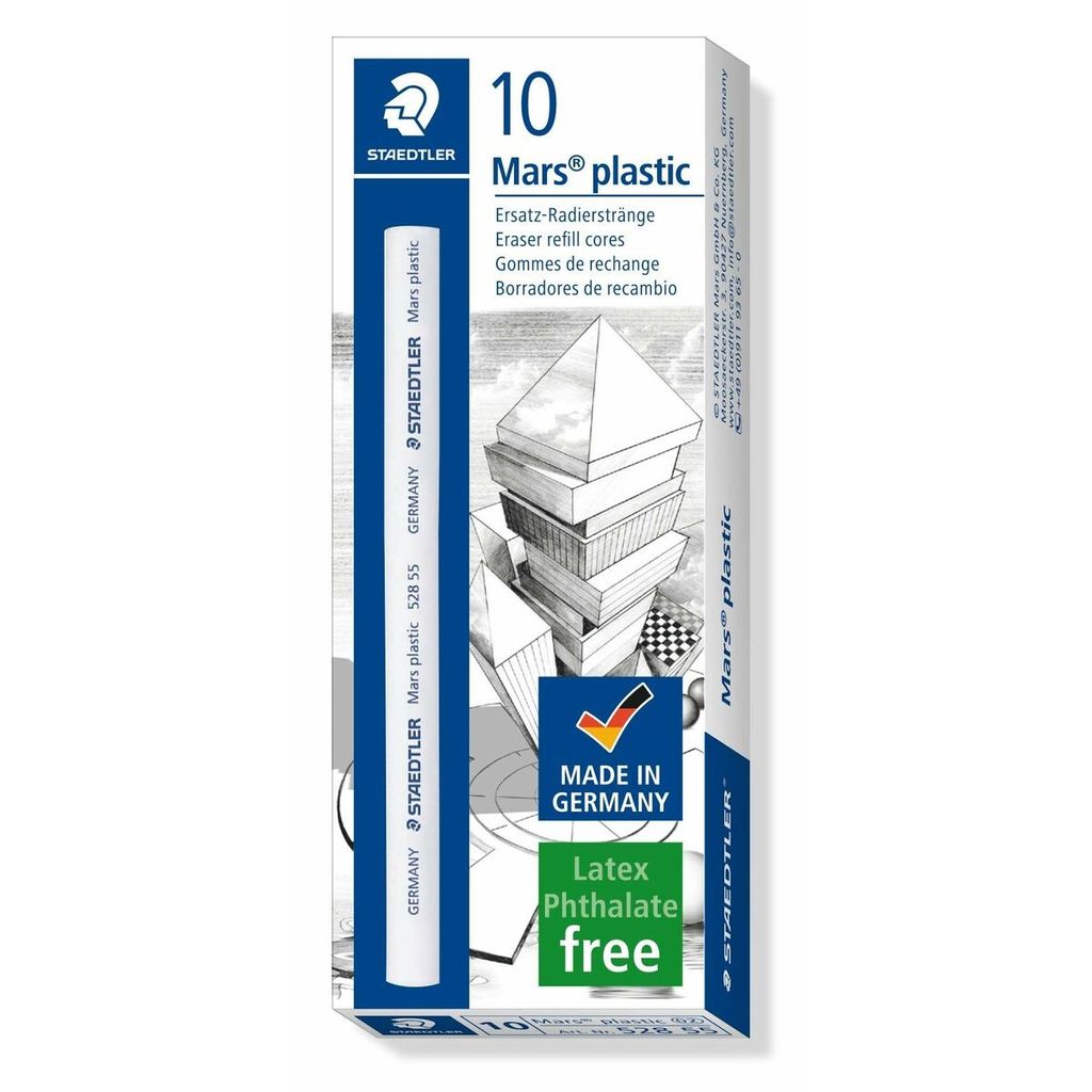 10x Mars 528 55 reservewiperbladen, Mars, plastic Productafbeelding 