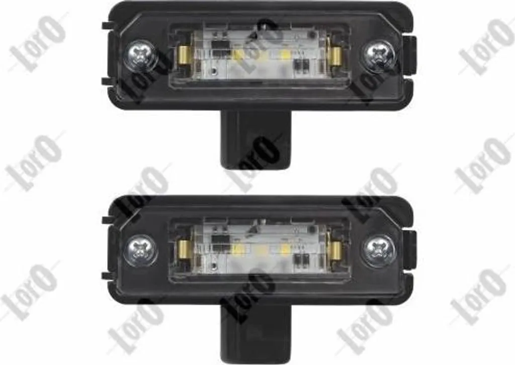 Luce Targa LED Golf 4 ABAKUS 053-12-900LED | Addio Multe e Buio