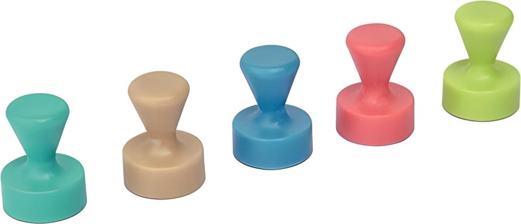 MAUL Magnet Kegel 10 Stück 1,5 kg Kunststoff Neodym Ø 1.2 x Produktbild 