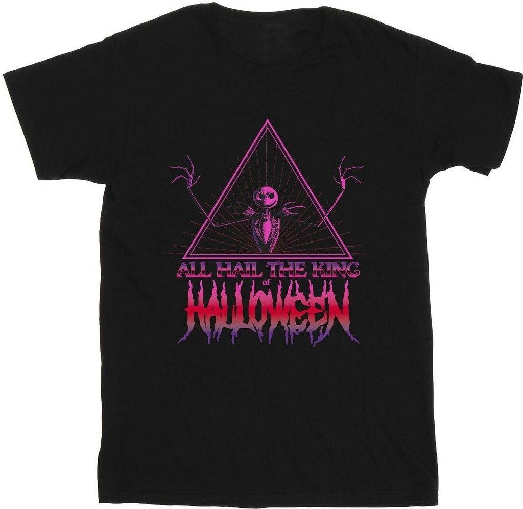 Disney - "The Nightmare Before Christmas Halloween King" T-Shirt für Herren BI43857 (5XL) (Schwarz)