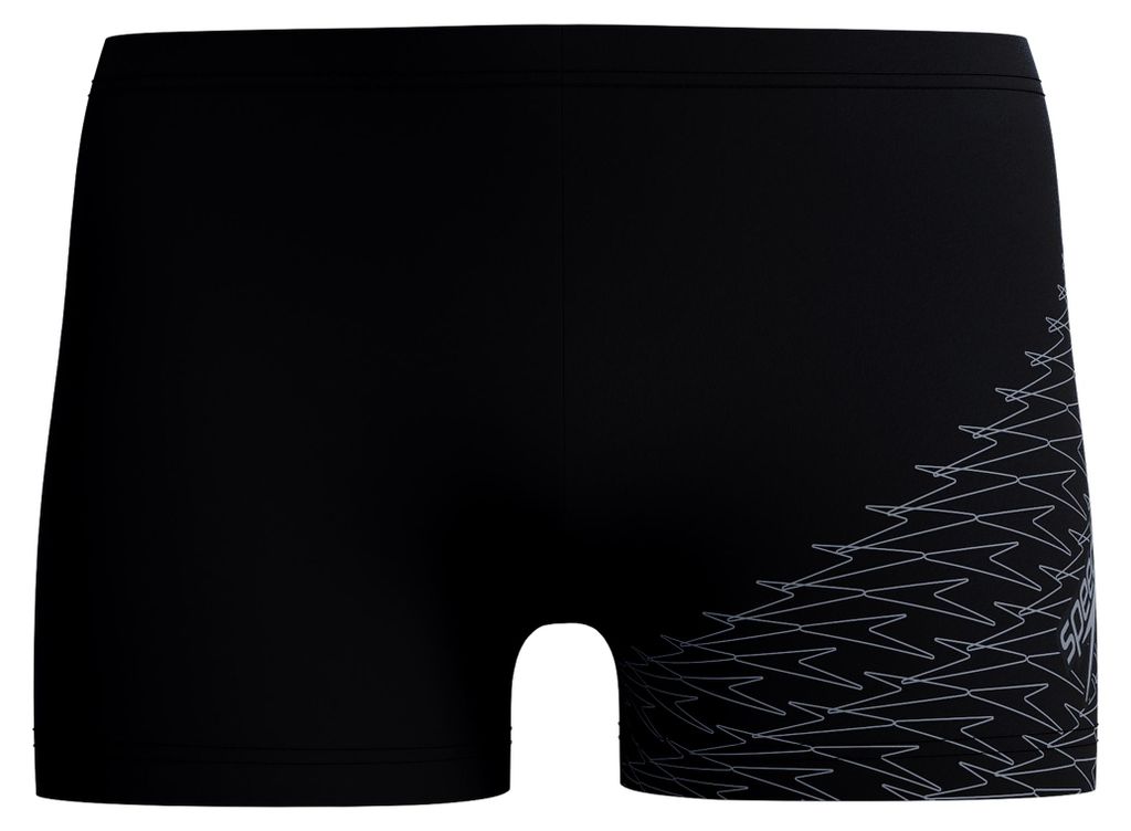 SPEEDO Medley Logo Aquashort BLK/GRY BLK/GRY 5