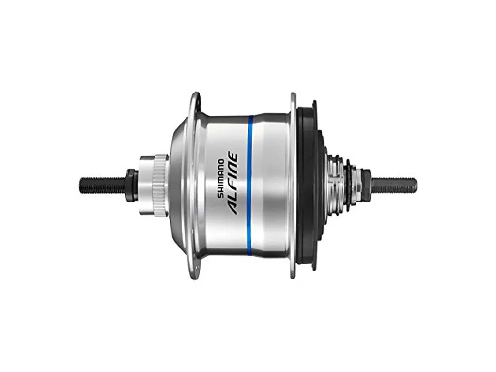 Finis les déraillements avec le Moyeu Shimano Alfine Di2 SG-S7051-11 Argent