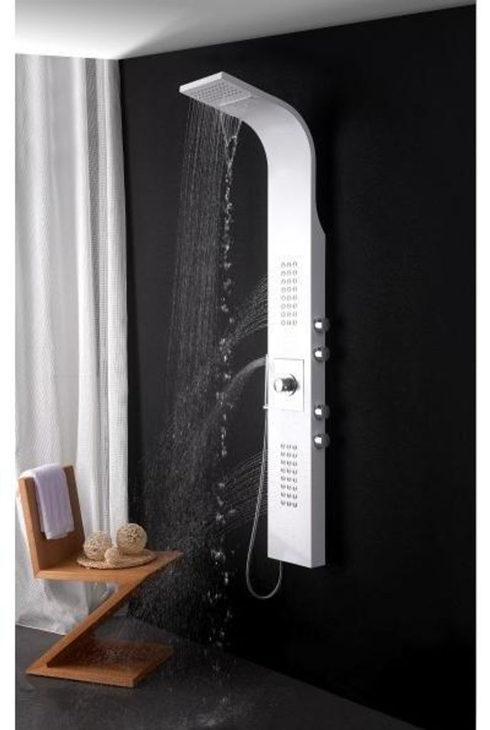 Duschpaneel Duschsystem 8815 - Weiss - Aluminium - SEDAL Produktbild 