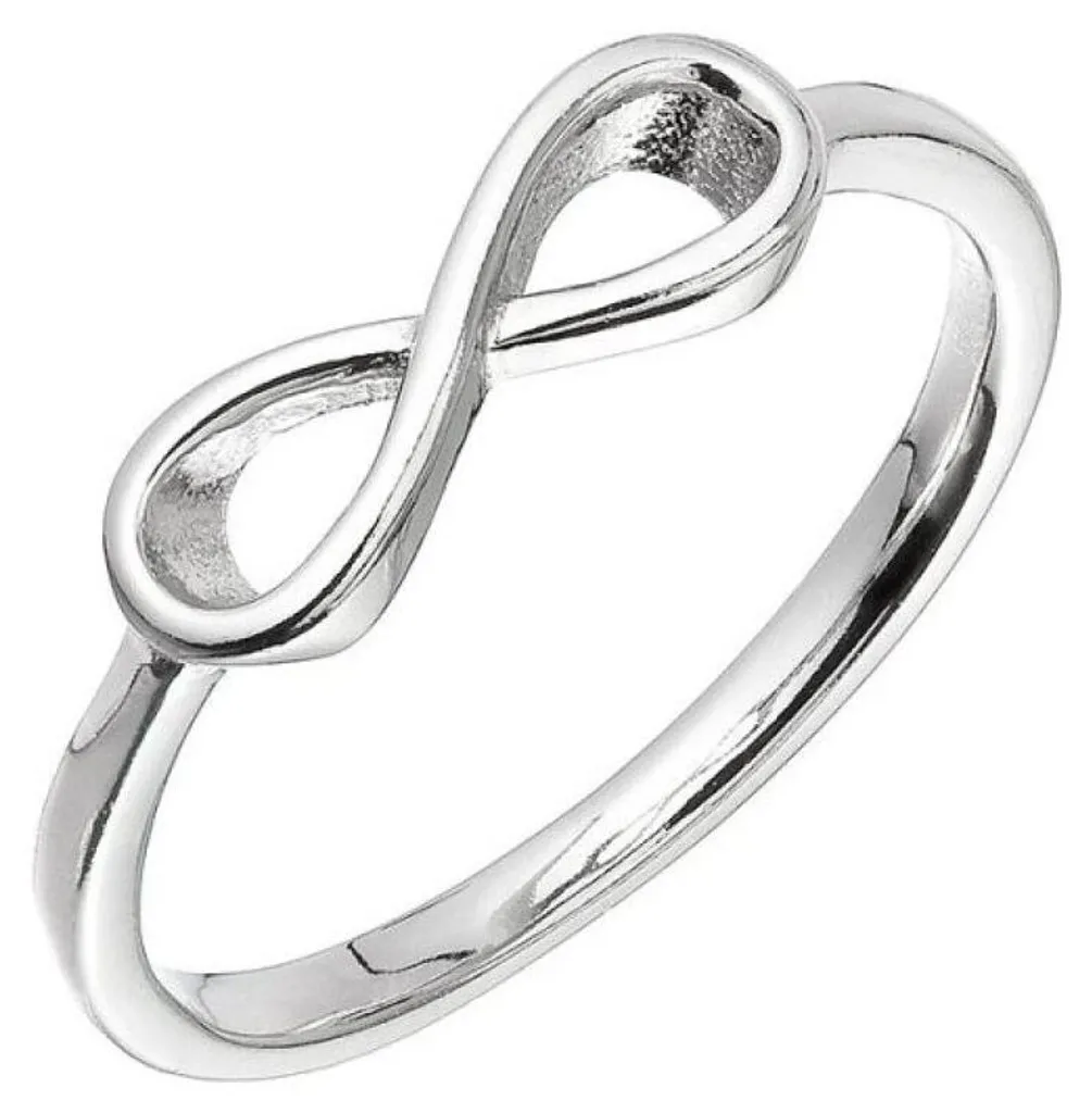 Bague élégante en argent pour cadeau femme - Taille 57 modèle Infinity