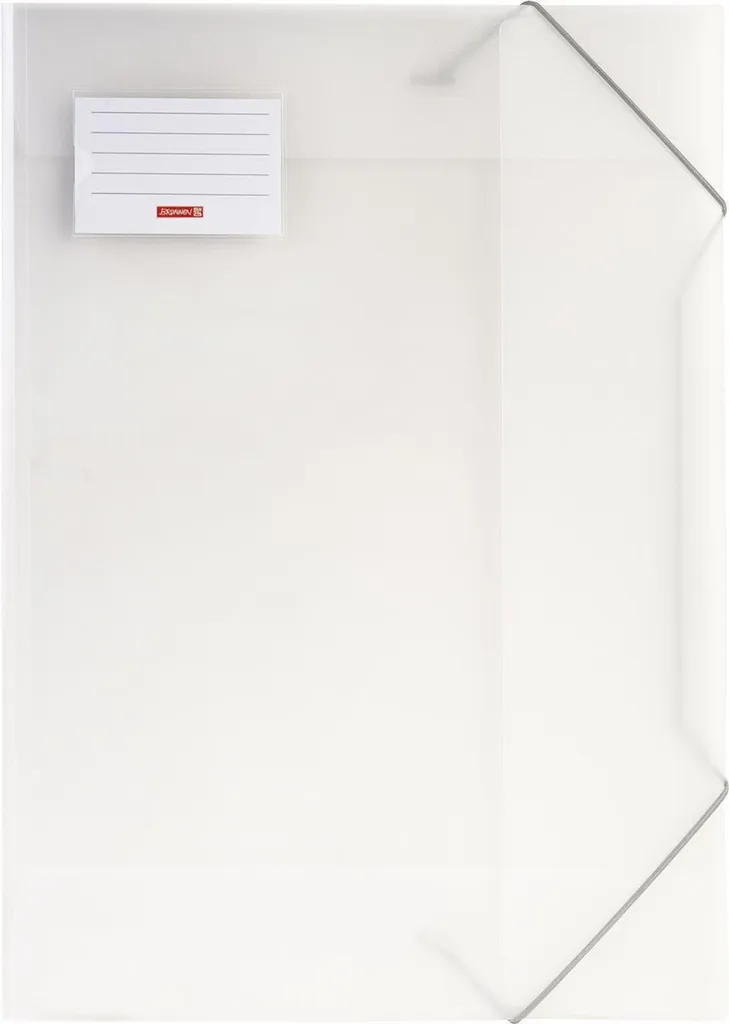 Chemise à élastique BRUNNEN 104705300 Fact! A3 blanc - Lot de 10