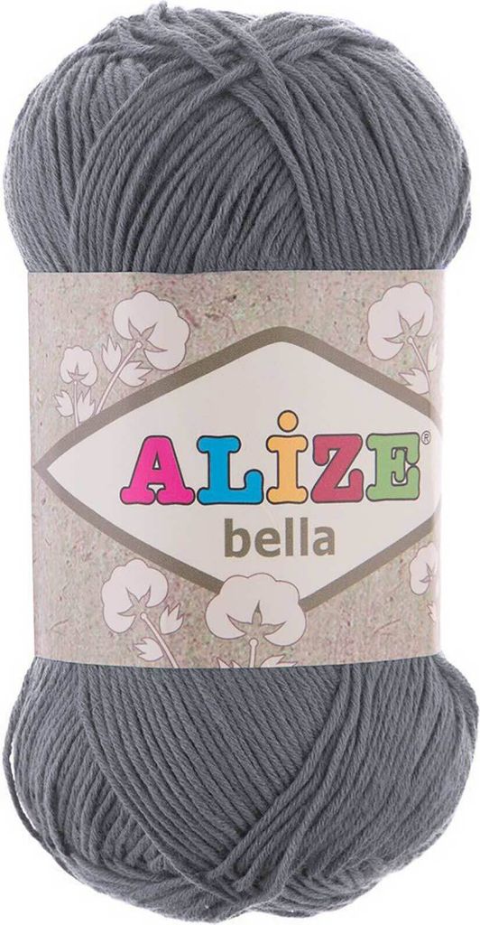 100g ALIZE BELLA uni, Baumwoll-Strickgarn / Häkelgarn, Farbwahl