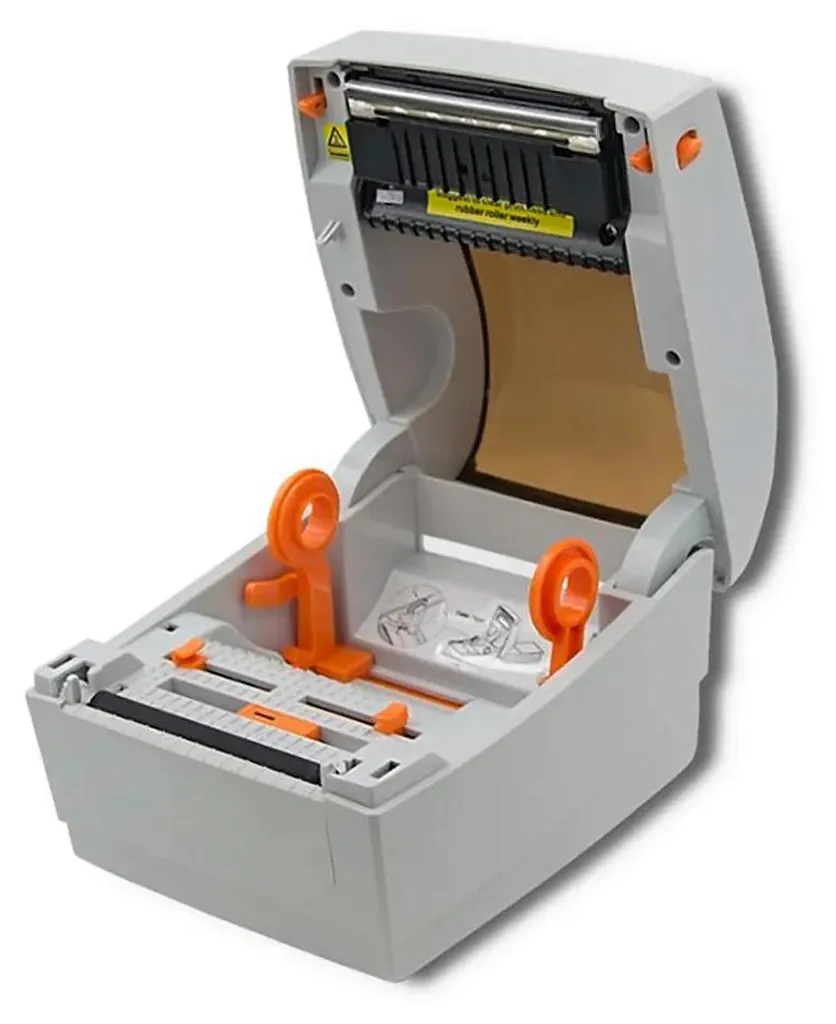 Imprimante thermique Qoltec 104 mm : impression rapide sans encre