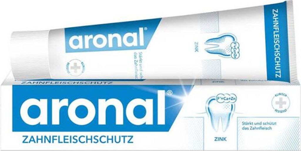 Elmex Aronal Zahnpasta mit Zink 75 ml Produktbild 