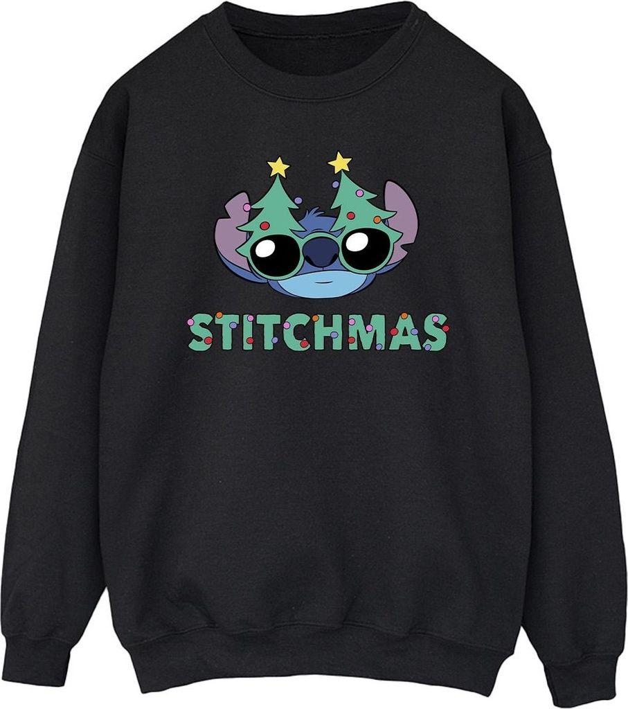 Disney - "Stitchmas" Sweatshirt für Herren BI31540 (XL) (Schwarz)