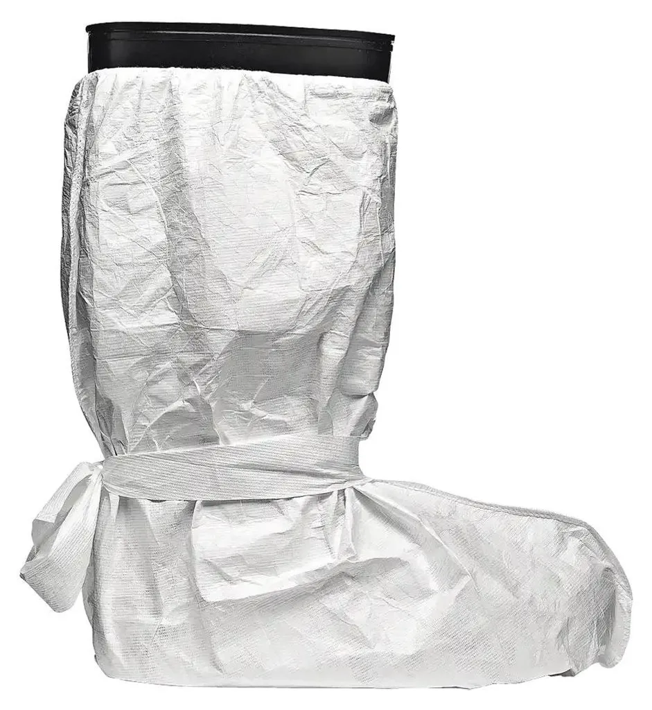Couvre-chaussures jetables de protection poussière 48 cm par 100