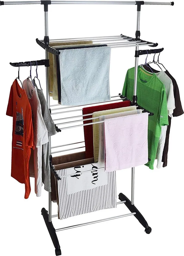 Séchoir à linge modulable Kitchen Move BAT-IH1 20m d'étendage robuste - 3
