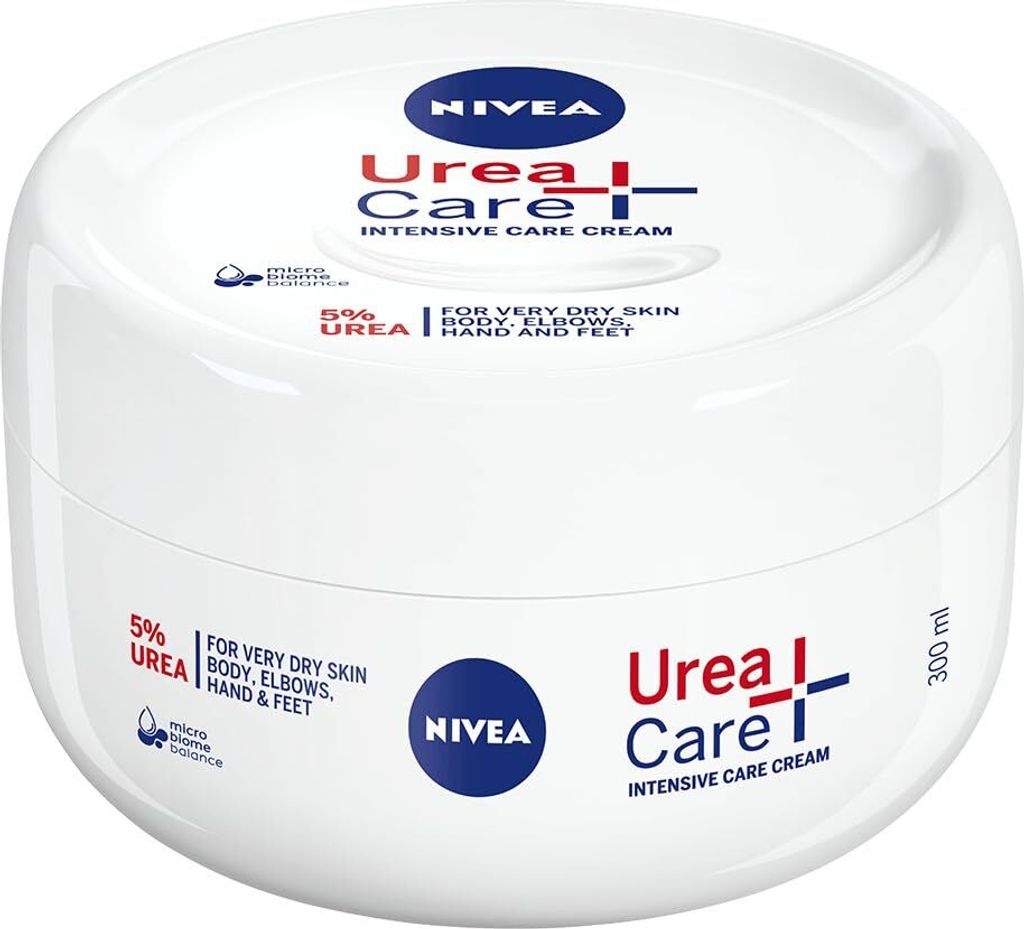 Nivea Urea Care+ Krém pro nohy a ruce, 300ml - Intenzivní Obrázek produktu 