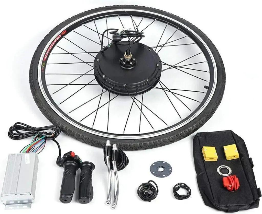 Convertir un vélo en électrique 36V 800W roue 71 cm kit prêt à poser