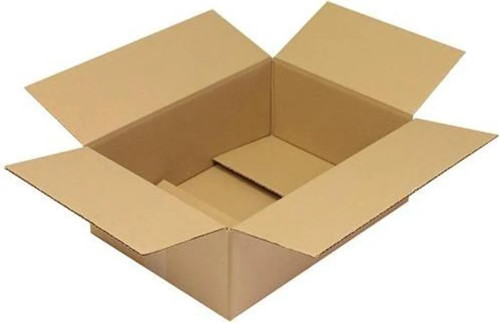 Carton pliable 1 cannelure 430x310x150 mm format A3 qualité 1.30 C brun