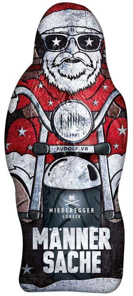 Niederegger Marzipan Father Christmas ciemna czekolada 100g Zdjęcie produktu 