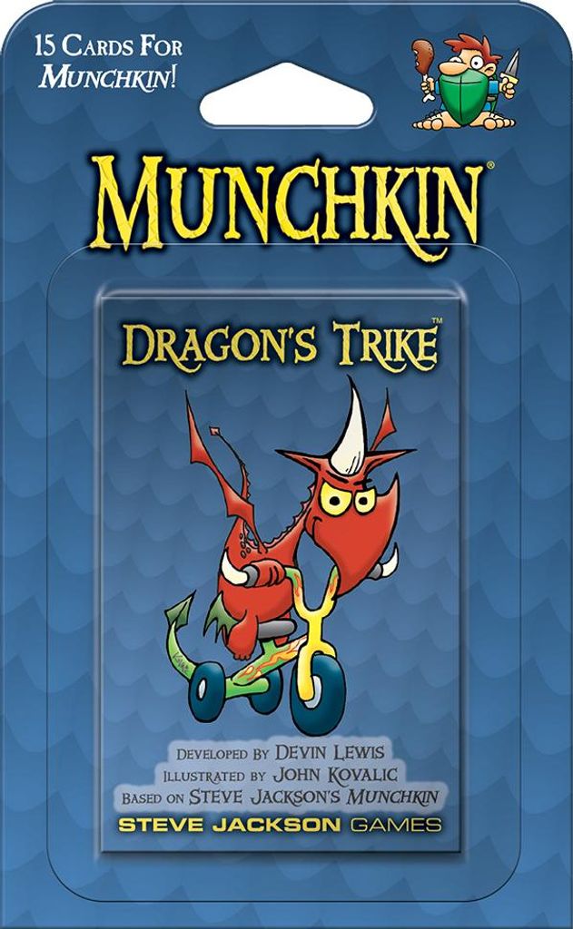 Munchkin Dragons Trike - rozšíření karetní hry - ENG Obrázek produktu 