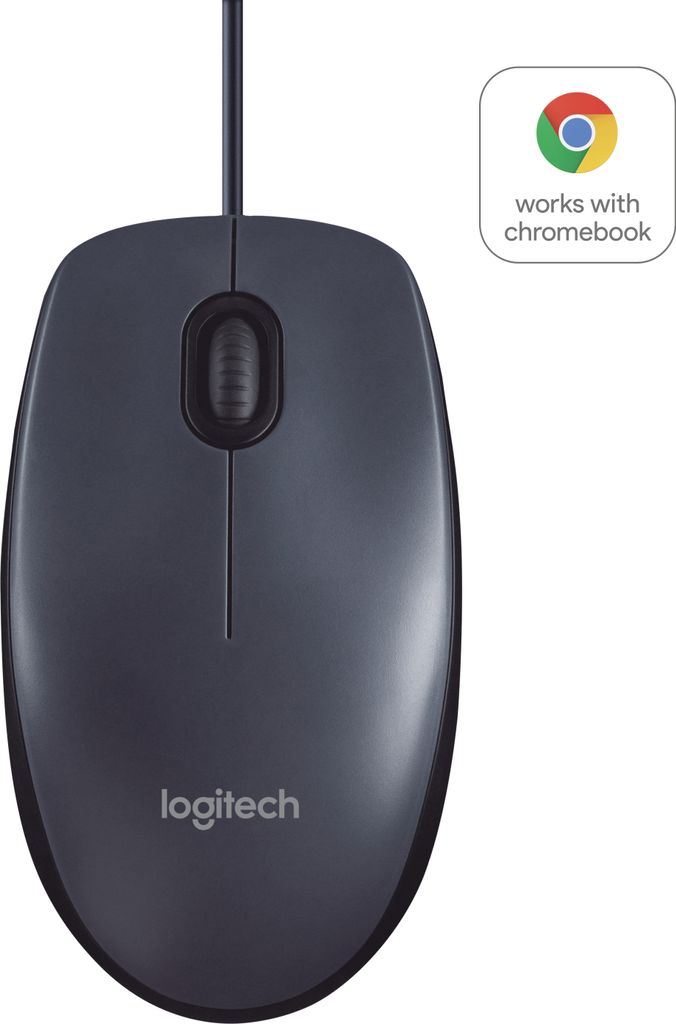 Logitech B100 Mouse ottico USB nero OEM Immagine del prodotto 