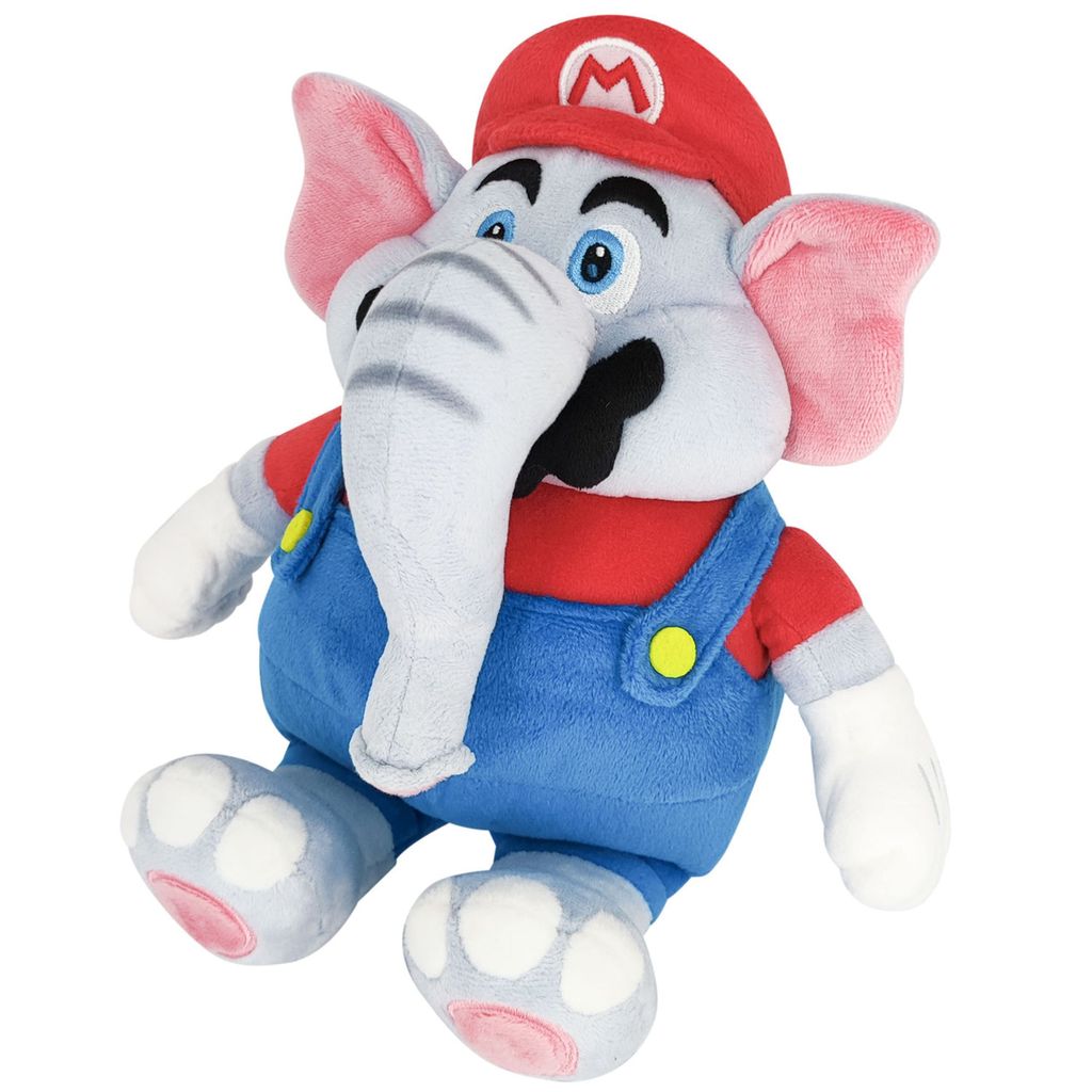 Super Mario Peluche Mario Éléphant 27 cm Image du produit 