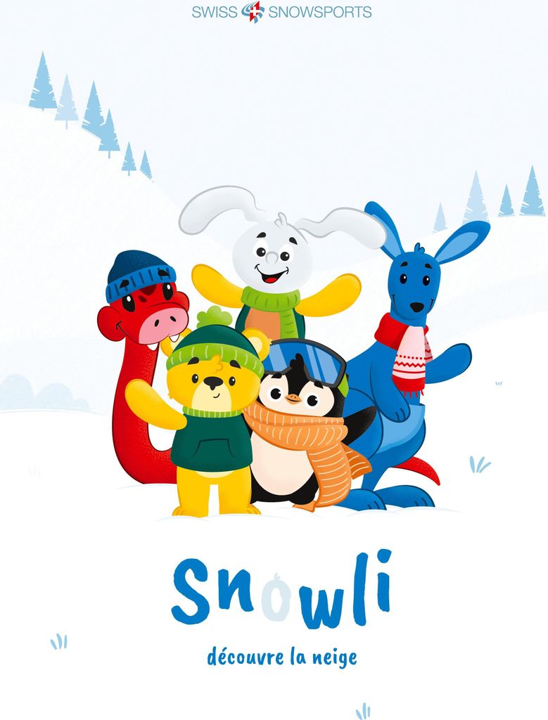Snowli découvre la neige
