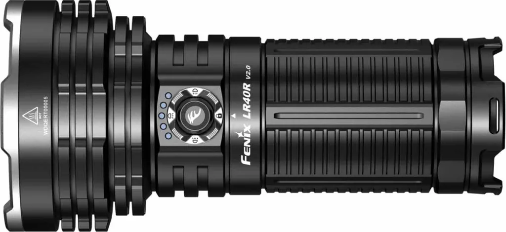 Projecteur Rechargeable LED Longue Portée Fenix LR40R V2.0 Noir