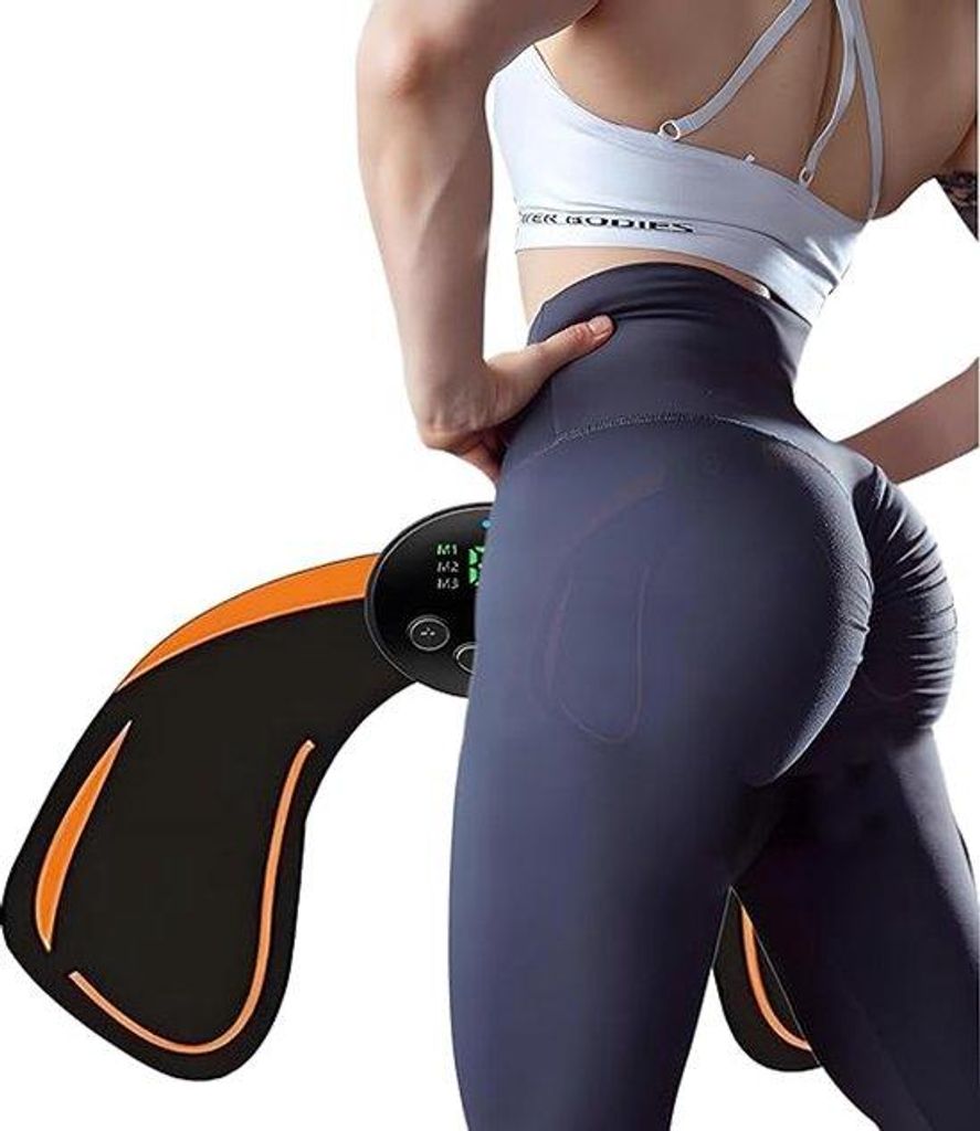 Trainingsgerät für den Po, Adjustable Butt Trainer, Muskelaufbau-Tool, flexibles Fitness-Equipment für zuhause, 25,5x20,5 cm