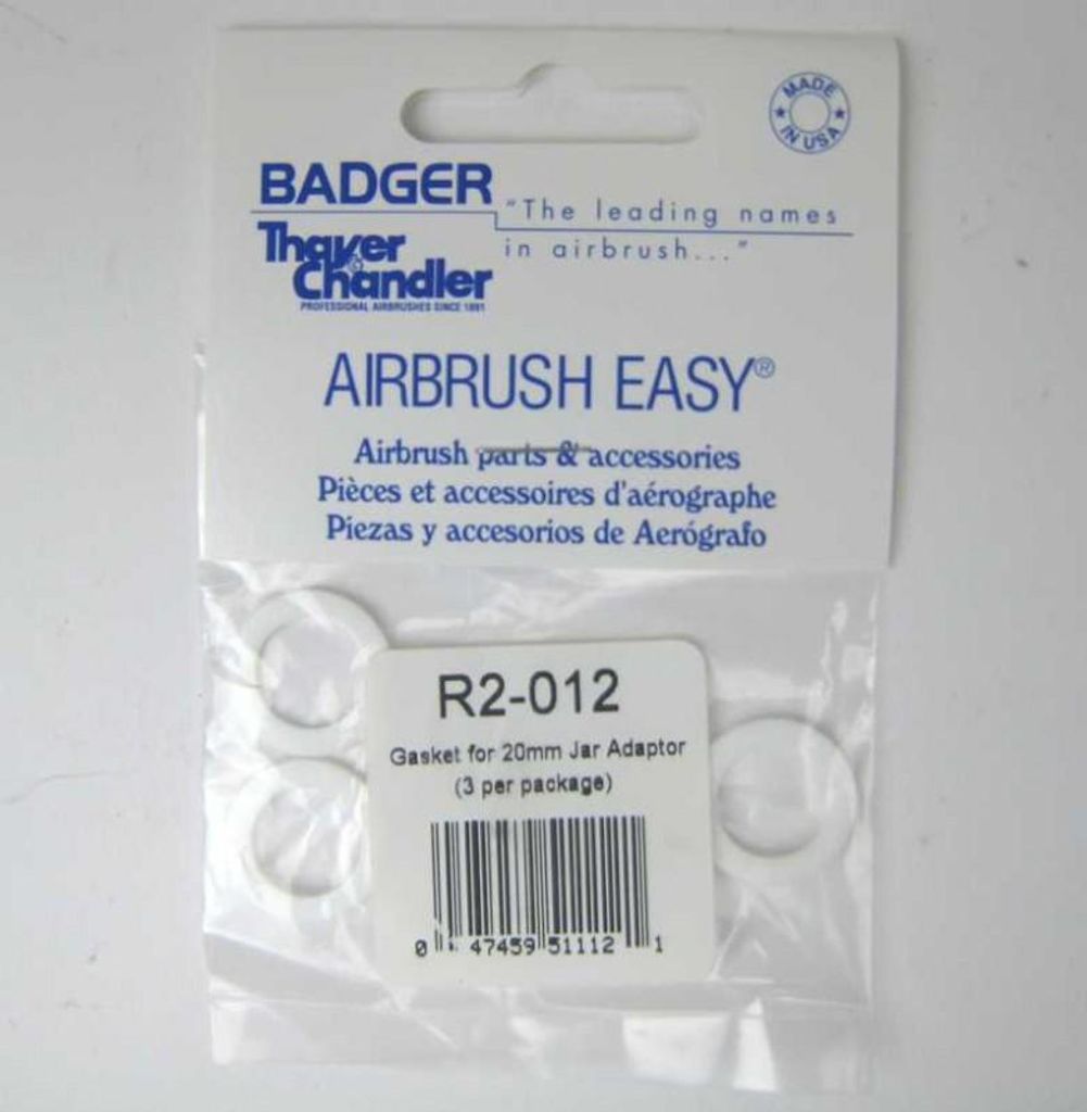 Badger Dichtung f. 20mm Sauganschluss (3 Stk.) R2-012