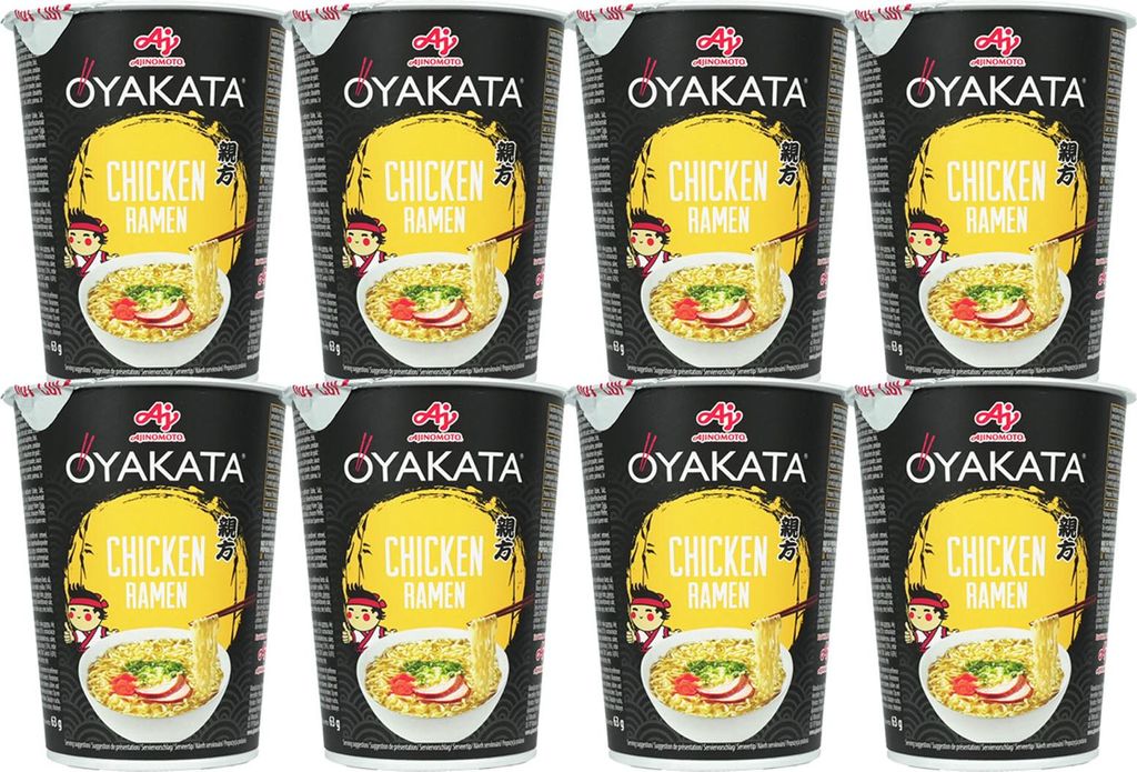 Ajinomoto Oyakata Instantnudeln Chicken Geschmack Ramen Cup Produktbild 