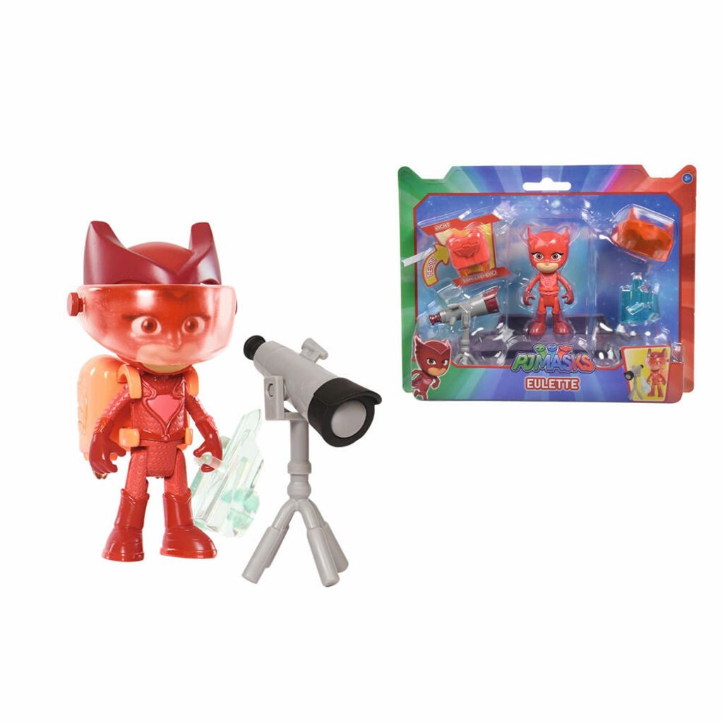 Figurine Hibou PJ Masks - Amaya Par Simba - Héros Pyjamas 8 Cm Articulée