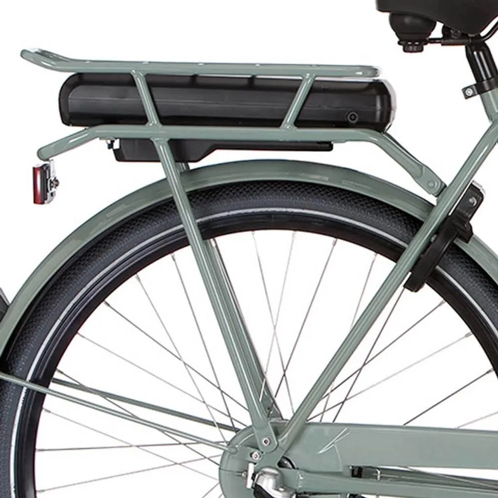 Porte-bagages arrière Cortina E-U1 57 Jadeit Matt pour vélo électrique