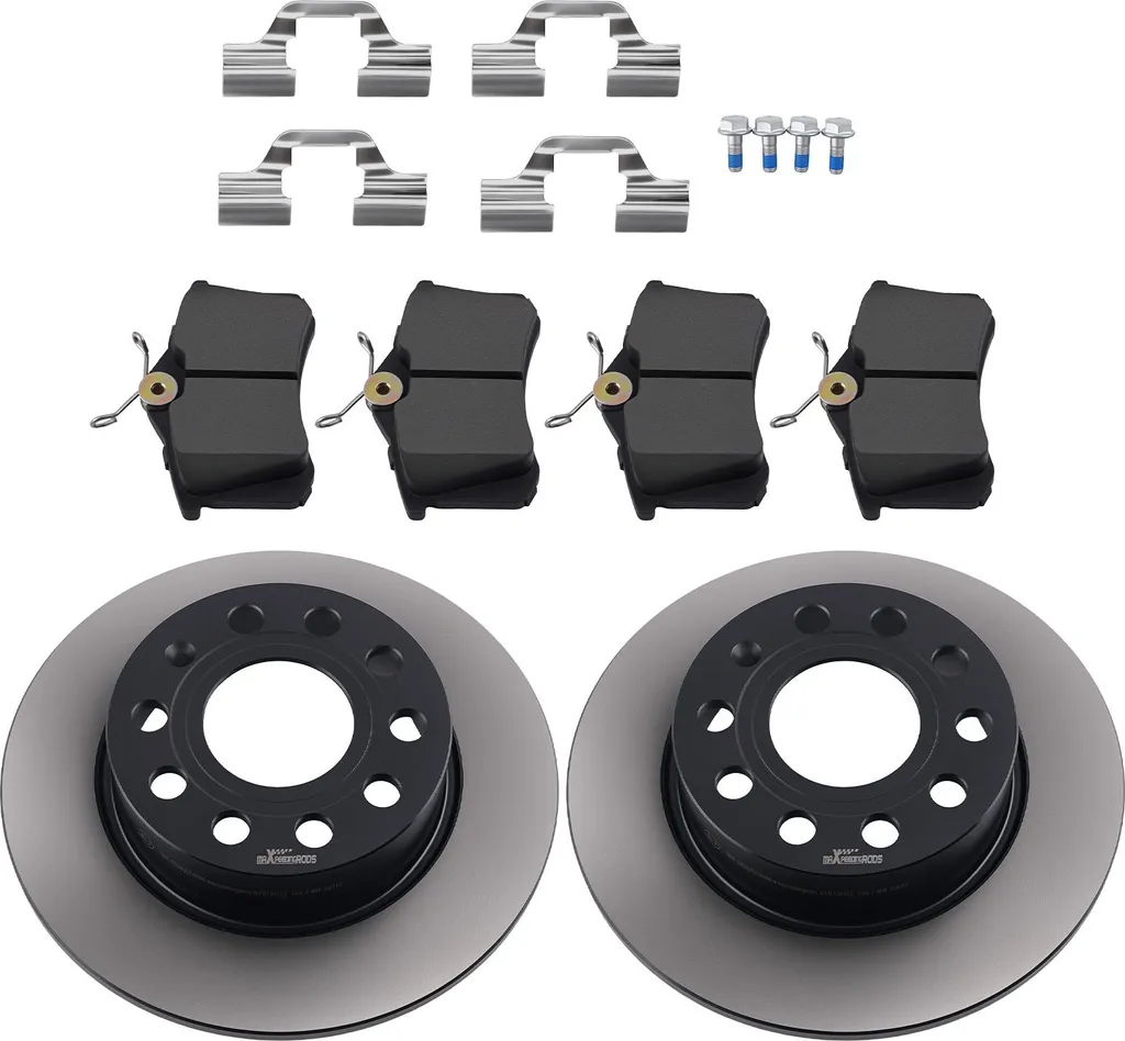Supprimez les bruits de freinage Audi A3 Golf : Kit Disques et Plaquettes
