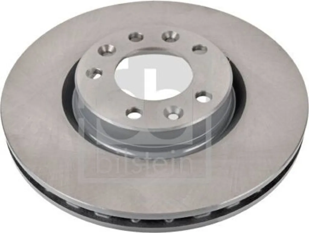 2 Disques de Frein Avant FEBI 104526 pour Citroën C4 Grand Picasso II