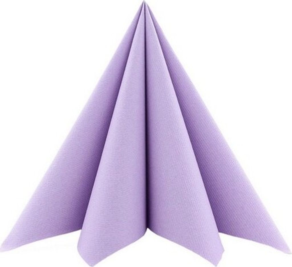 Sovie HOME Serviette Lila aus Linclass® Airlaid 40 x 40 cm, Produktbild 