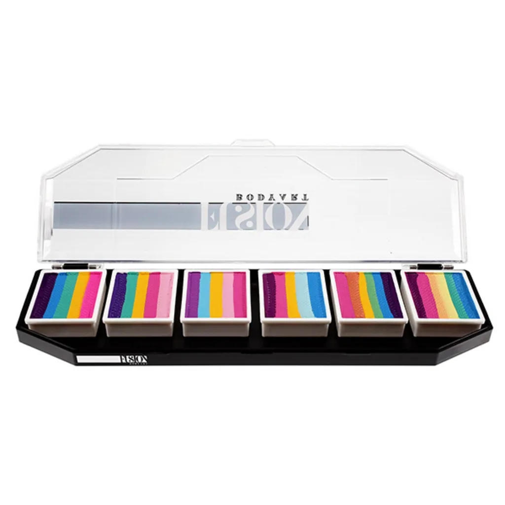 Palette arc-en-ciel Fusion lodie up poneys à haute pigmentation