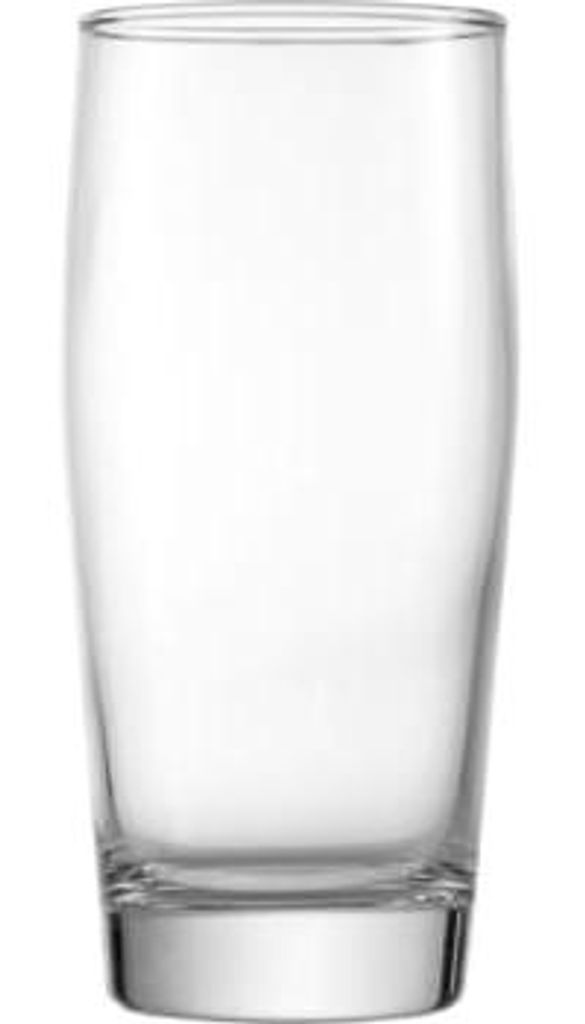 Transparentes Bierglas 370 ml HORECA
