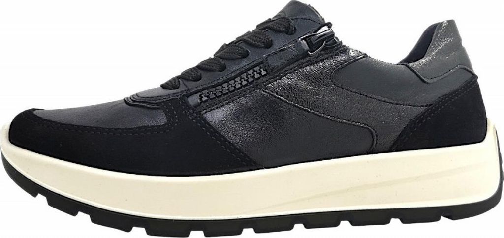 Ara New York Damenschuhe sportlicher Schnürer Schwarz Freizeit, Schuhgröße:EUR 41.5 | UK 7.5