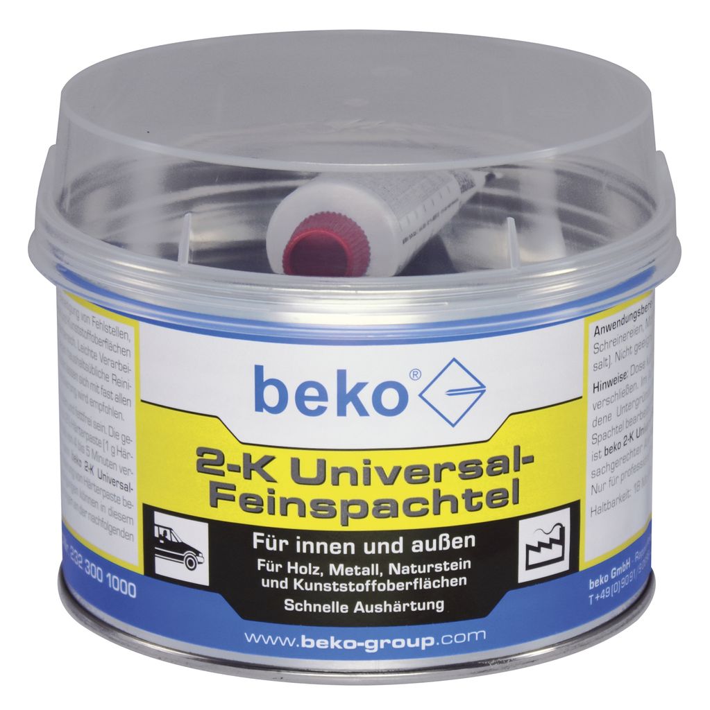 Beko 2-K Universal-Feinspachtel 1 kg weiß