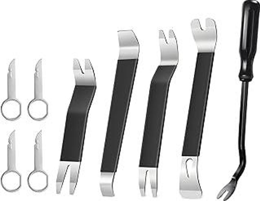 Hebelwerkzeug Auto, 5 Teile Demontage Werkzeug Auto und 4 Teile Autoradio Ausbauwerkzeug, Türverkleidung Werkzeug, für Innenverkleidung, Armature...