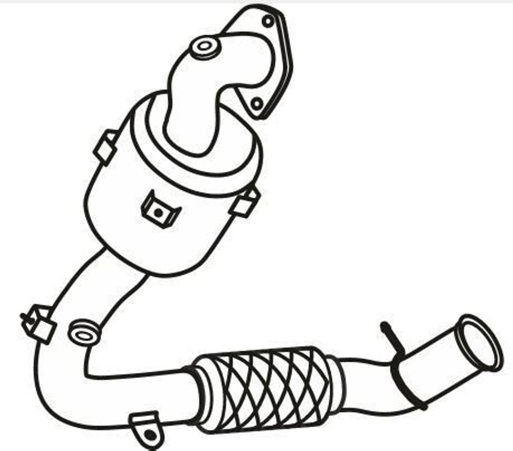 VEGAZ Katalysator Kat für FORD Fiesta Mk7 Schrägheck Euro 6 FK-356