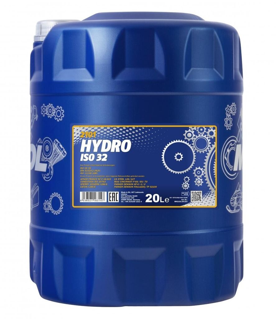 MANNOL Zentralhydrauliköl MN2101-20 20l Kanister Produktbild 