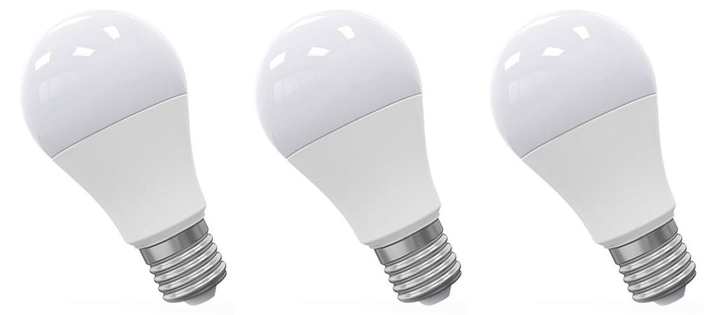 Spectrum Dimmbare LED-Lampe E27 11W - 230V - 1050 Lumen - 3000K Warmweiß - Gemütliches Licht - Dimmbar - Energieeffizient - 3 Stück