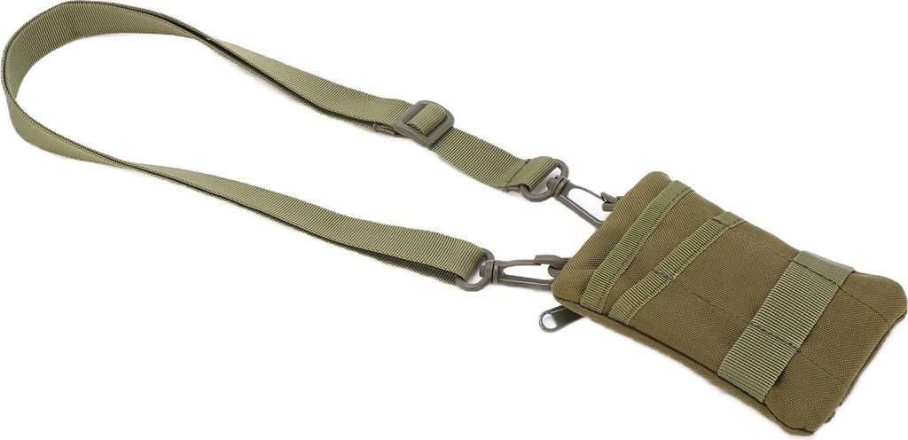 Tragbare Reise-Gürteltasche mit Reißverschluss, wasserdicht, für den Außenbereich, EDC, Molle-Beutel, Geldbörse für Camping, Wandern, Militä...