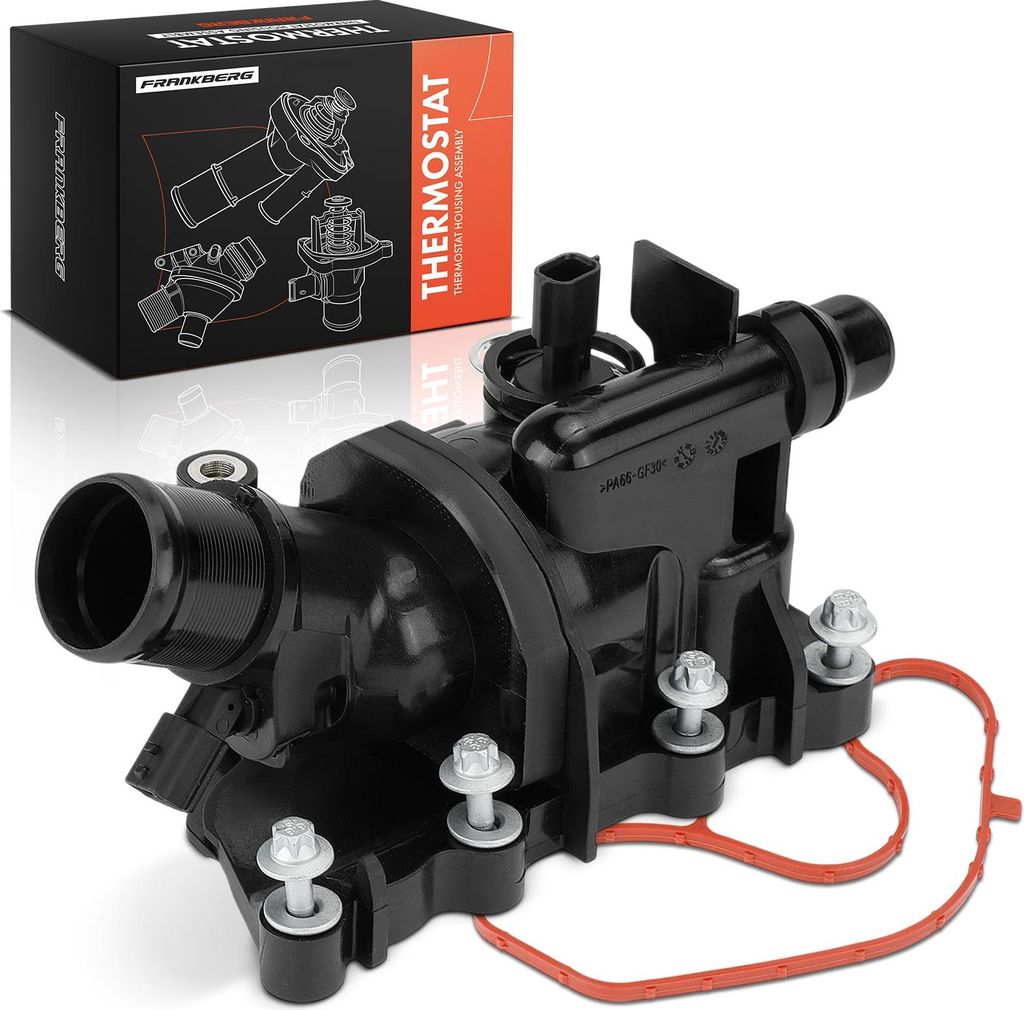 Frankberg 1x Thermostat Kühlmittel für Mercedes-Benz A-Klasse W177 B-Klasse W247 CLA C118 GLA