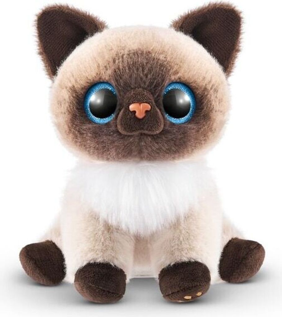 ZURU – Pets Alive Smitten Kittens Série 2 – Peluche Chaton Ragdoll Interactive – 10 Sons – Capsule Surprise – Dès 3 Ans