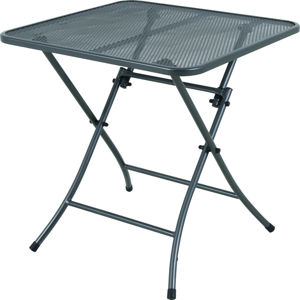 MWH Streckmetalltisch Café Latte 70x70x72cm rechteckig, Produktbild 